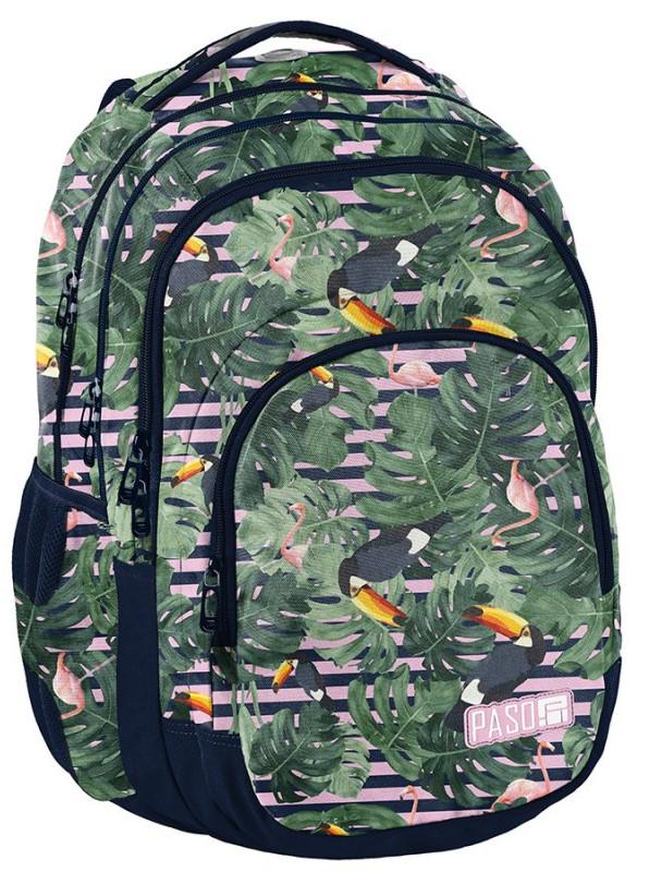 Рюкзак городской Paso 30 л полиэстер Зеленый (PPMS19-2706) Рюкзак городской Paso 30 л полиэстер Зеленый (PPMS19-2706)