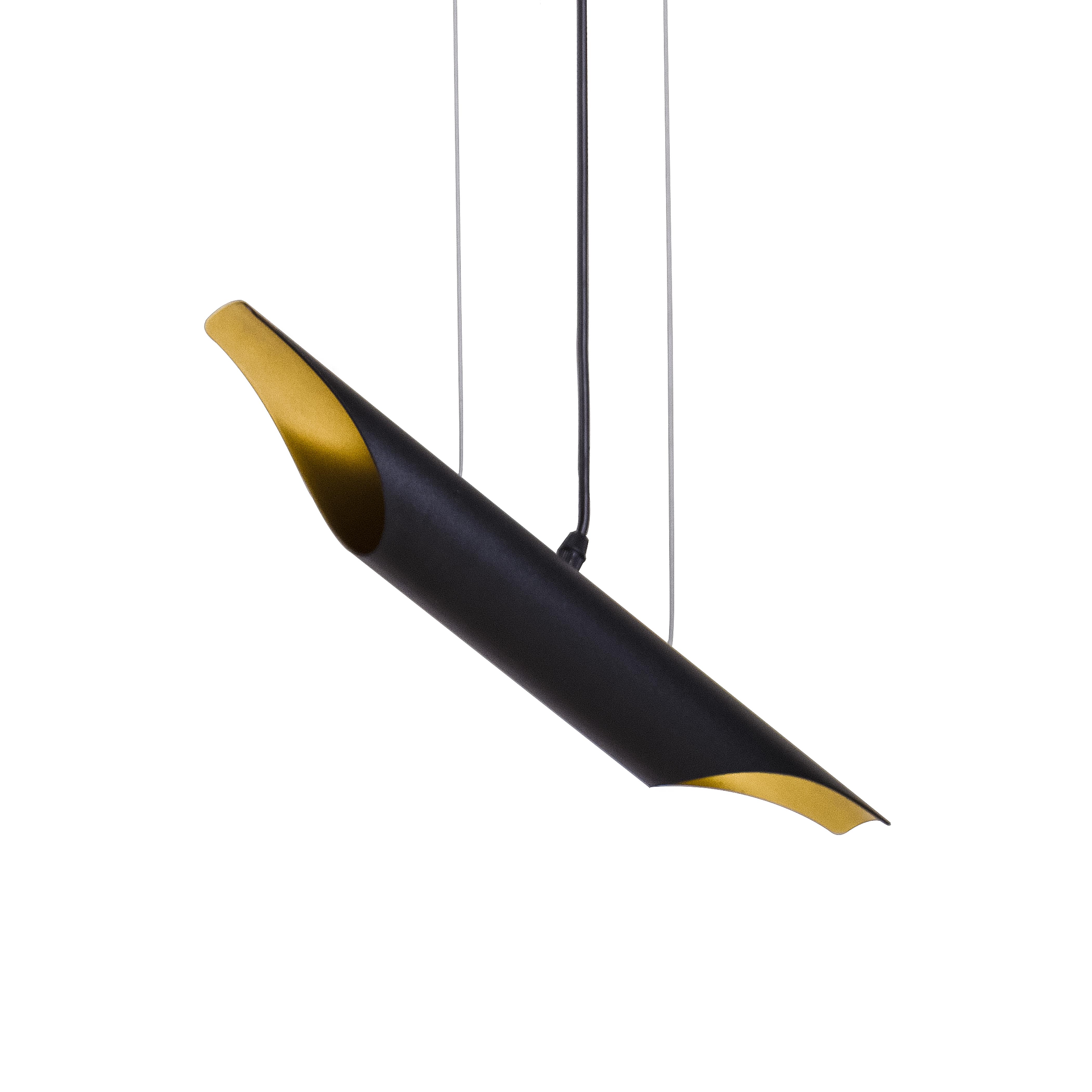 Светильник подвесной Атмолайт Bat P57х450 Черный