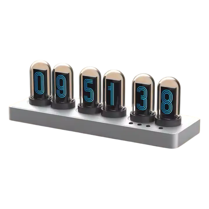 Часы-будильник на IPS-дисплеях с управлением по Wi-Fi и цветной RGB-подсветкой