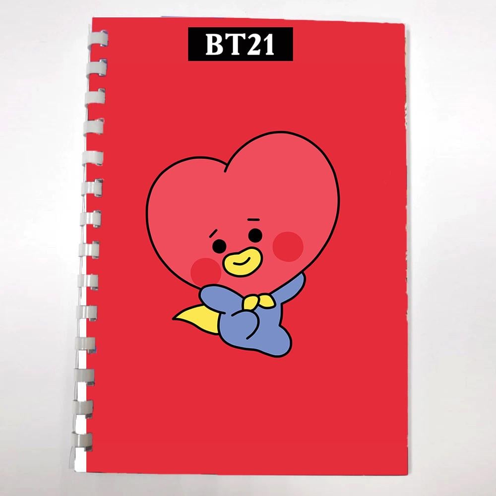 Блокнот Скетчбук k-pop Тата BTS BT21 (sk0029)