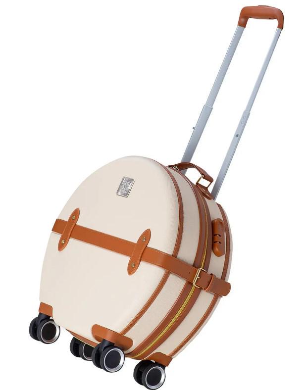 Валіза SEMI LINE T5670-3 24" M Ecru/Brown (52957) - фото 7 Валіза SEMI LINE T5670-3 24" M Ecru/Brown (52957) - фото 7