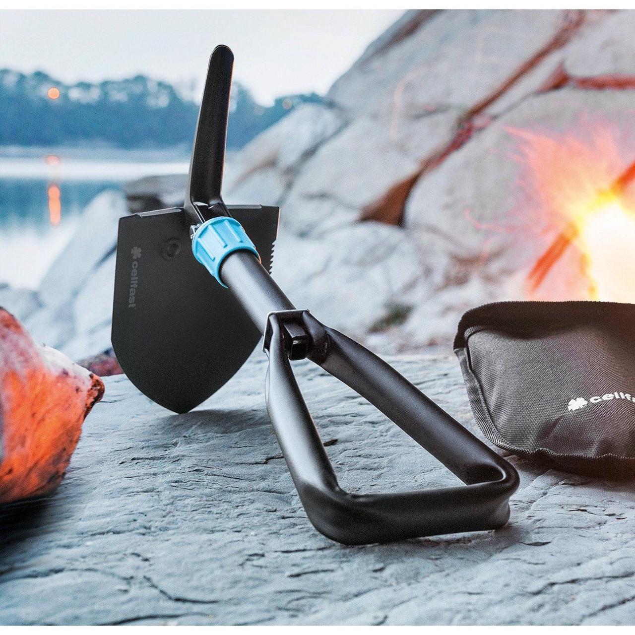 Лопата саперна Cellfast IPRO складана (iz15627) - фото 8 Лопата саперна Cellfast IPRO складана (iz15627) - фото 8