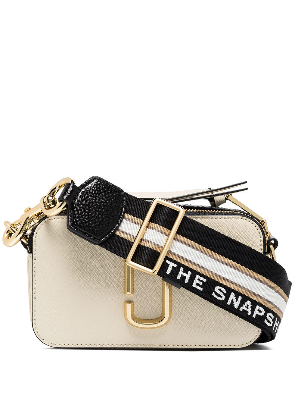 Сумка кожаная Marc Jacobs Snapshot New Cloud Multi M0012007 White (82280)