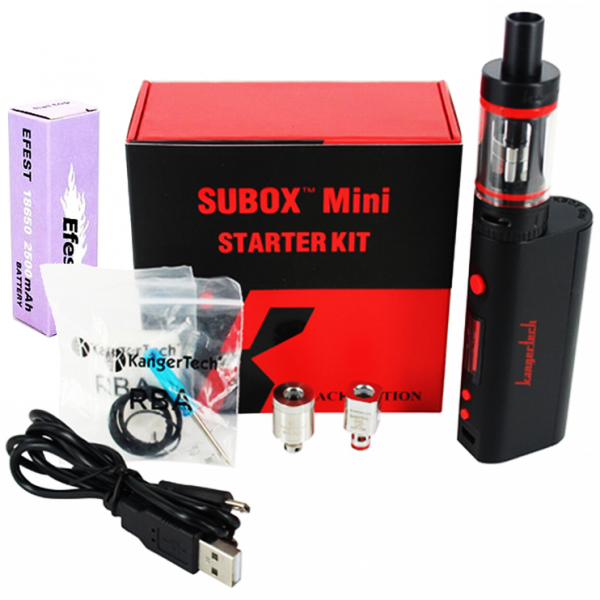 Боксмод Kangertech SUBOX Mini Starter Kit Black (000956) - фото 6