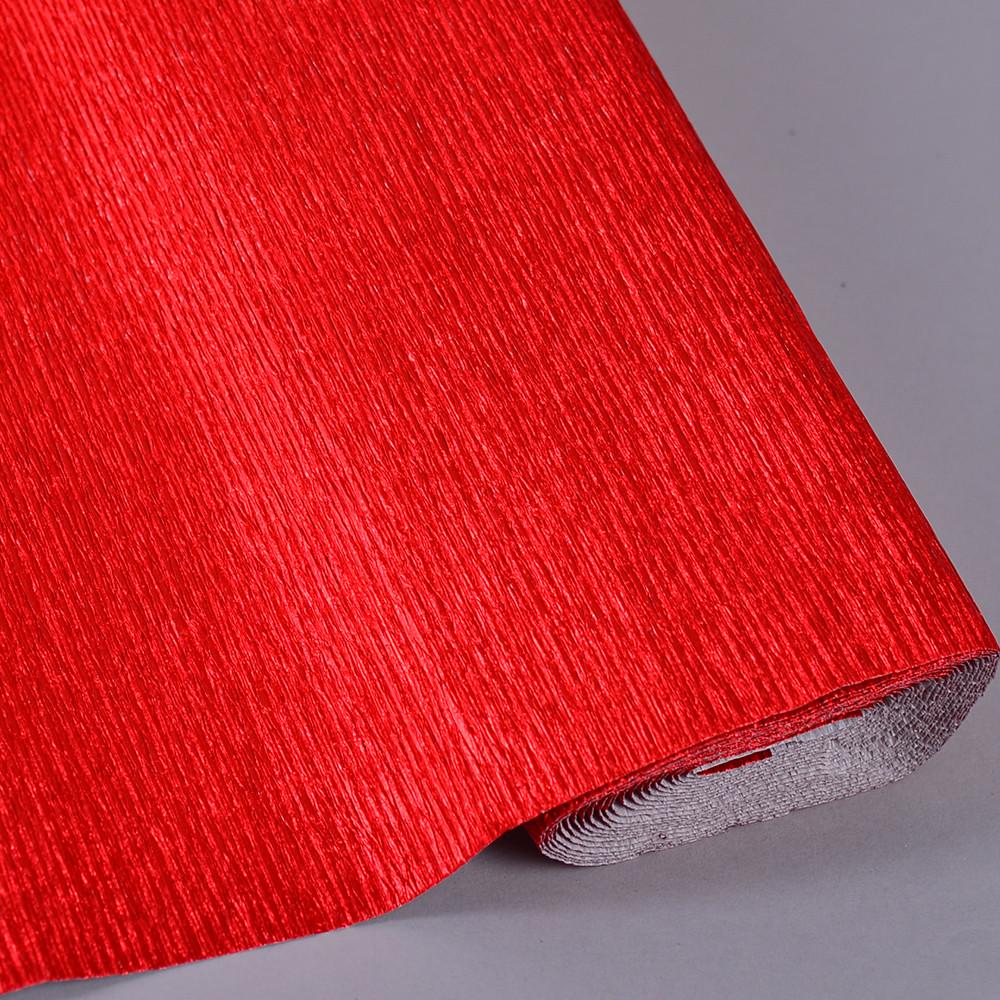 Подарочная бумага Креп 50х2,5 м Красный (4546-803)