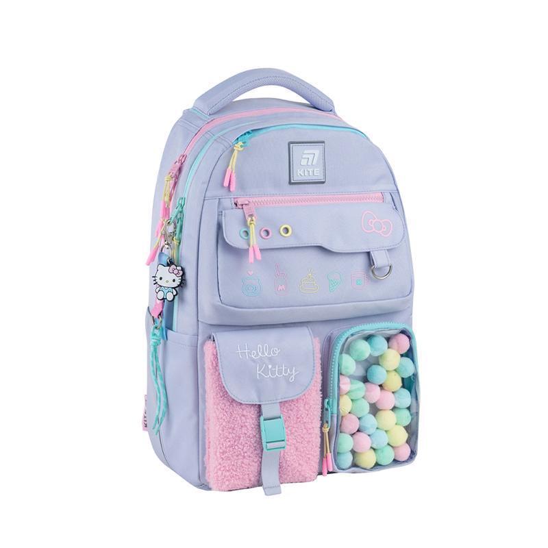 Рюкзак KITE Hello Kitty 42x29x17 см 17 л Голубой (HK25-2587M)