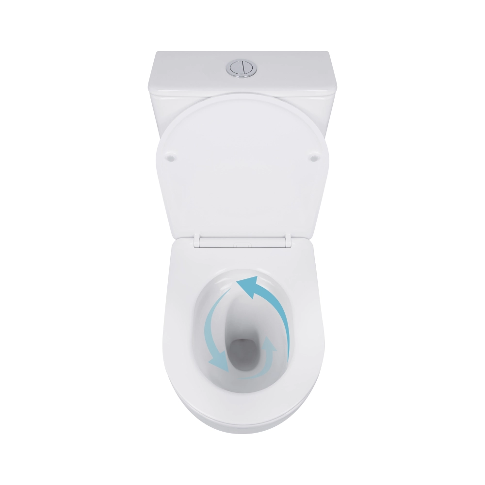 Унитаз-компакт Qtap Robin Ultra Quiet безободочный с сиденьем Soft-close QT13222128AUQ1W (SD00051949) - фото 13 Унитаз-компакт Qtap Robin Ultra Quiet безободочный с сиденьем Soft-close QT13222128AUQ1W (SD00051949) - фото 13