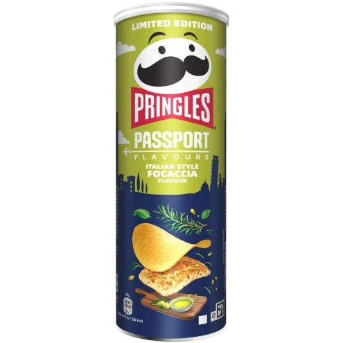 Чипсы Pringles Passport Italian Style Foccaccia Flavour 165 г