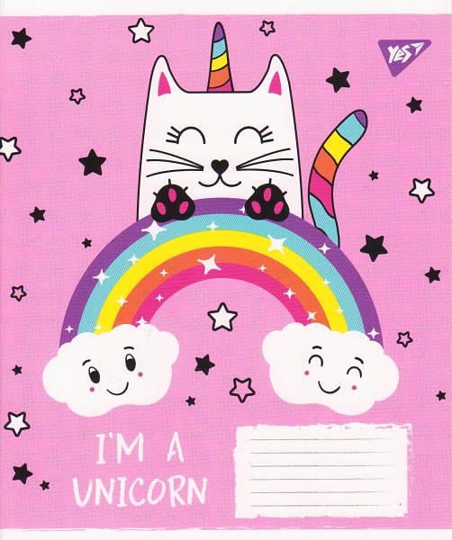 Тетрадь школьная YES Little Magic линия 12 л. (765361)