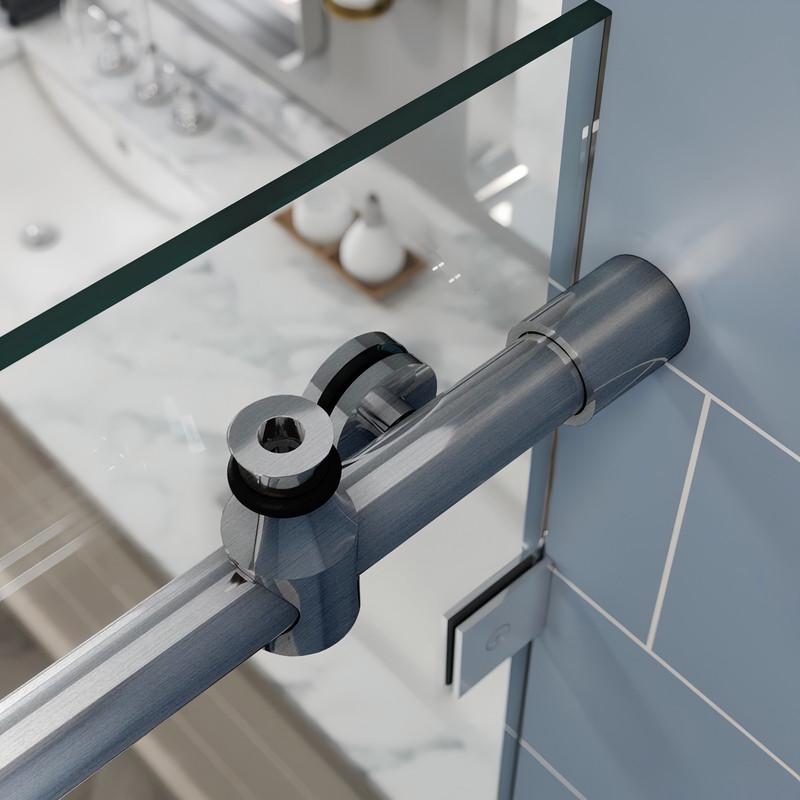 Дверь в нишу Koer SR SD06-140x220-TR-07 прозрачное стекло Easy Clean 8 мм Графитовый (KR5369) - фото 3 Дверь в нишу Koer SR SD06-140x220-TR-07 прозрачное стекло Easy Clean 8 мм Графитовый (KR5369) - фото 3