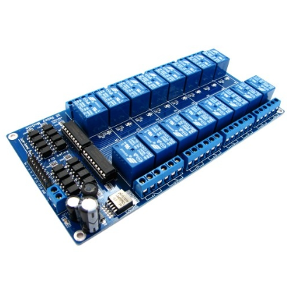 Модуль реле 16-канальный 5V для Arduino PIC ARM (284596)