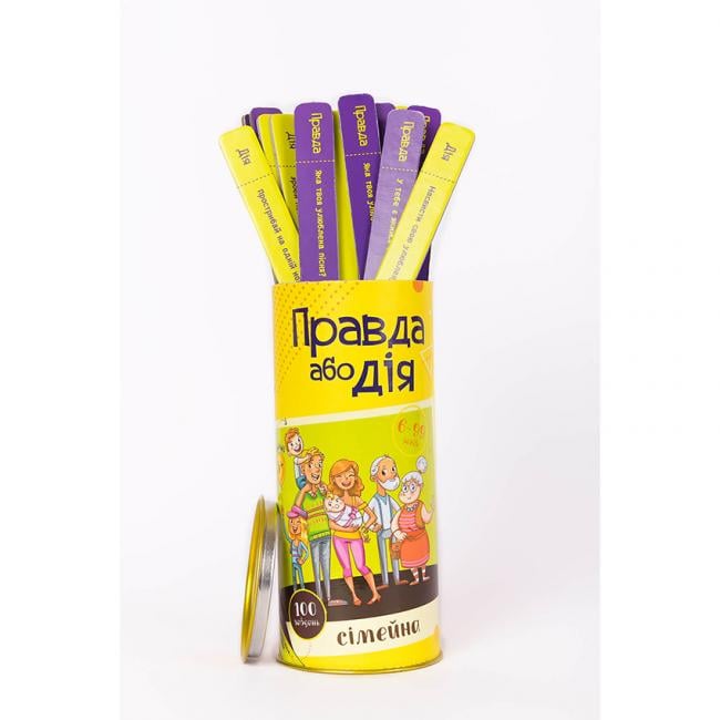 Настольная игра ПРАВДА ИЛИ ДЕЙСТВИЕ СЕМЕЙНАЯ (FGS23)