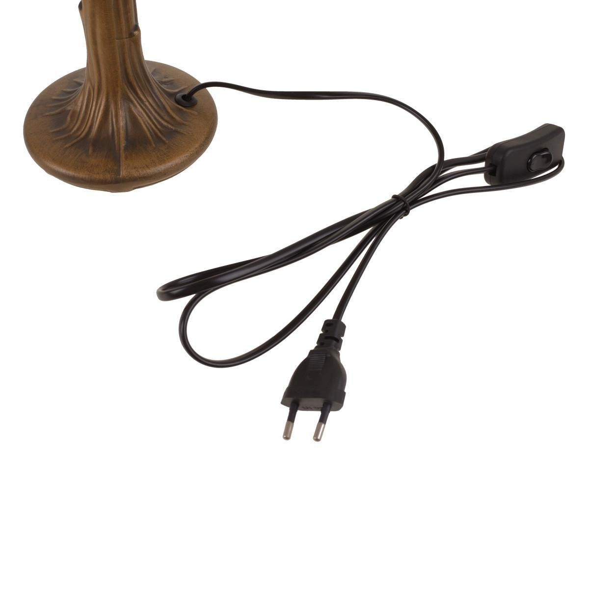 Настольная лампа Тиффани Brille BR-655T/8-1 E14 - фото 4 Настольная лампа Тиффани Brille BR-655T/8-1 E14 - фото 4