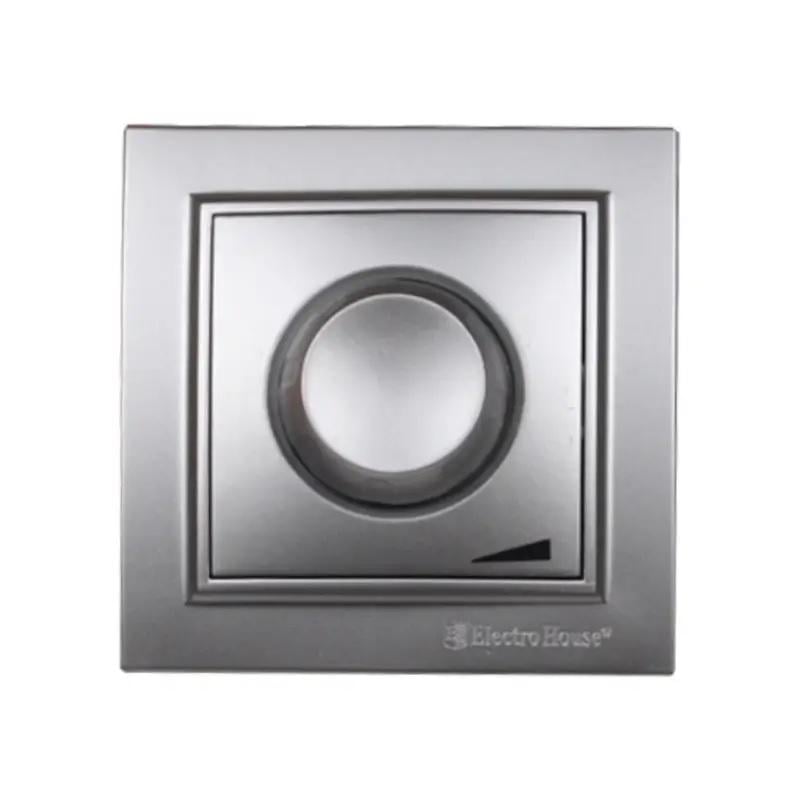 Диммер ElectroHouse Enzo 600W IP22 Серебряный камень (EH-2115-ST)