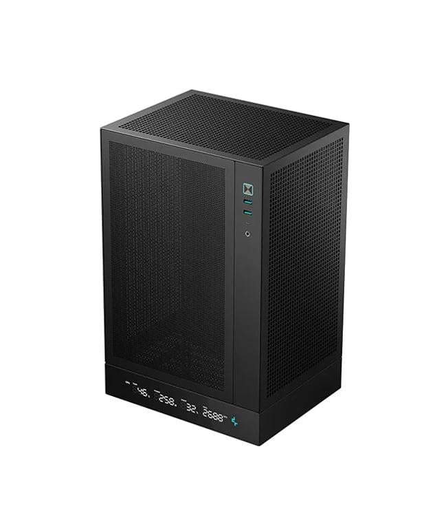 Корпус Deepcool CH170 Digital Black (R-CH170-BKNPI0D-G-1)