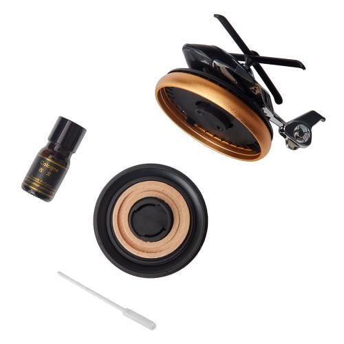 Ароматизатор багаторазовий Гелікоптер на сонячній батареї Золотий (00000065618) - фото 2