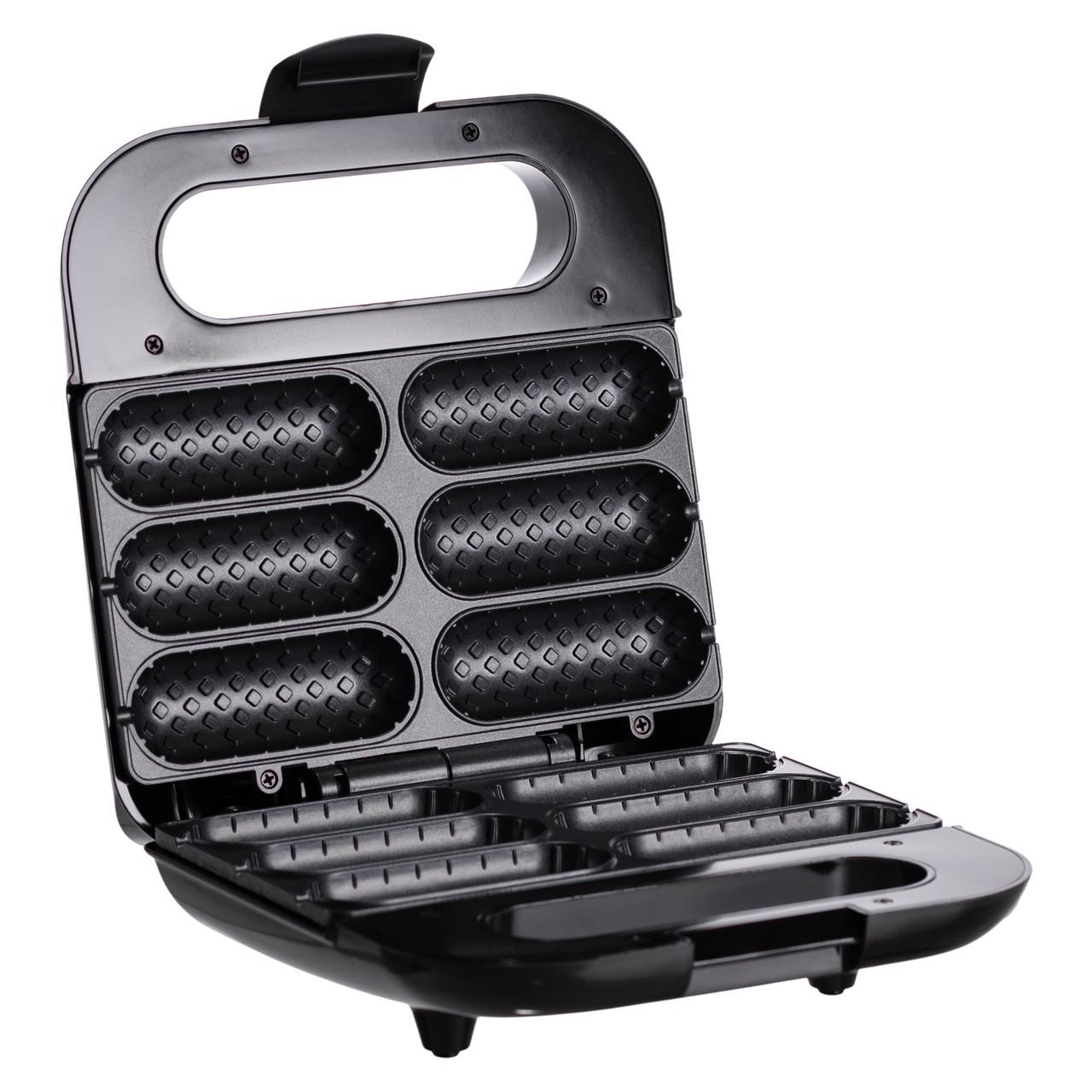 Аппарат для корн догов Sokany SK-08037 с антипригарным покрытием 750 Вт на 6 шт. (7399) - фото 3 Аппарат для корн догов Sokany SK-08037 с антипригарным покрытием 750 Вт на 6 шт. (7399) - фото 3