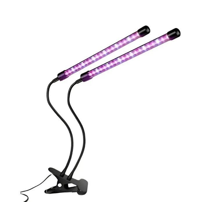 Фітолампа LED USB для росту рослин на 2 лампи (534)