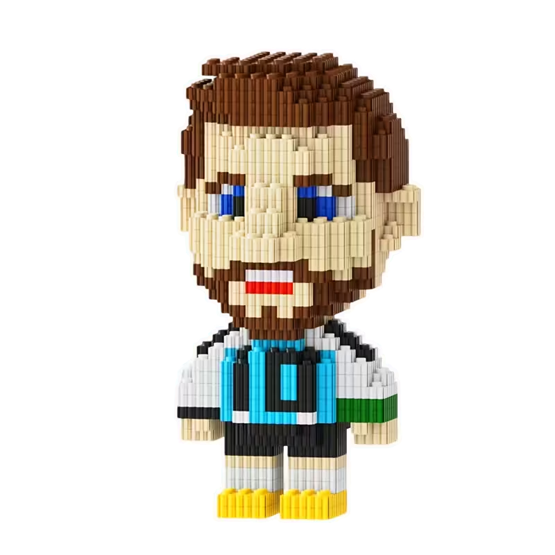 Конструктор Magic Blocks Футболист Лионель Месси 20 см 3000 дет. (2815908727)