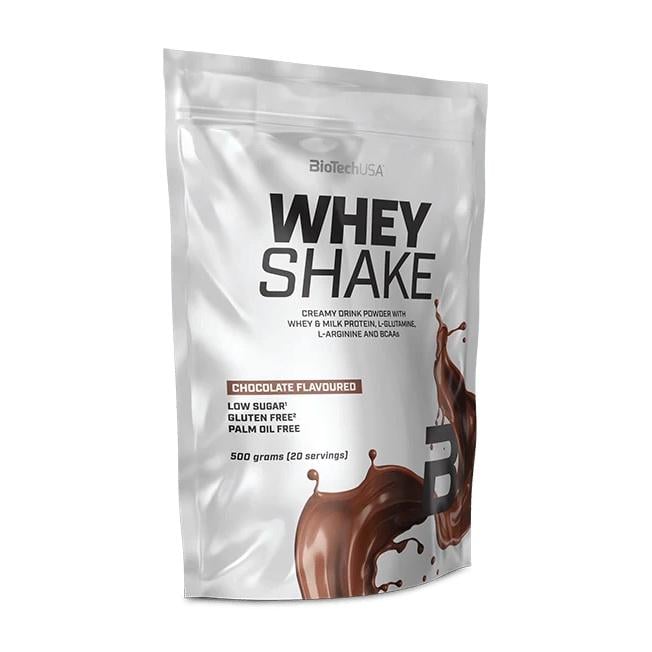 Протеин сывороточный BioTech Whey Shake 500 г Шоколад Протеин сывороточный BioTech Whey Shake 500 г Шоколад