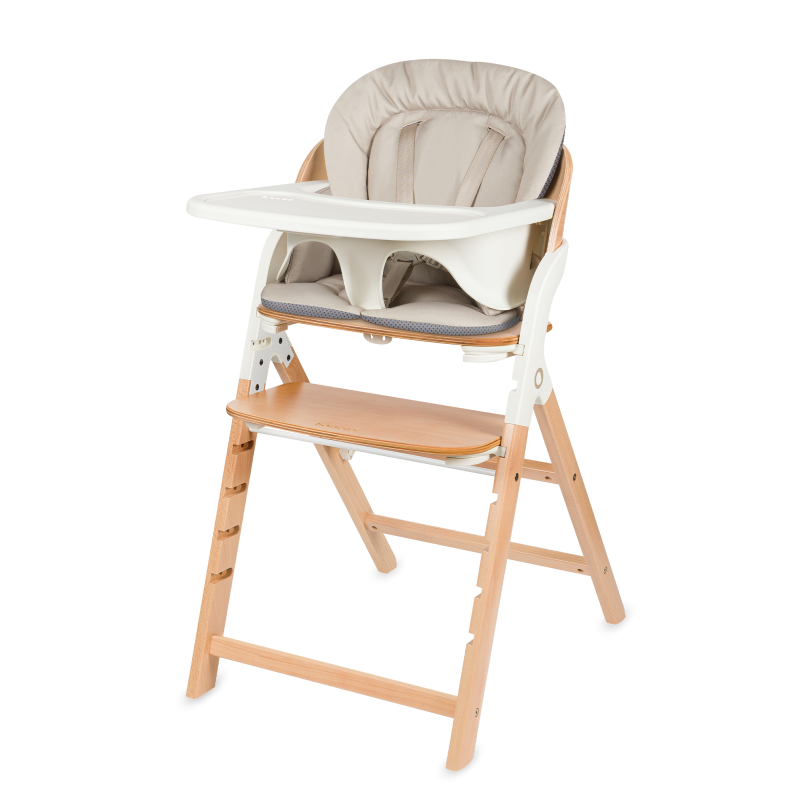 Стілець для годування Lionelo MEGAN WOOD White