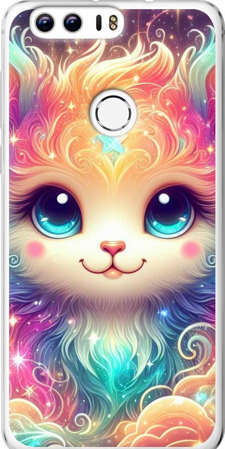Чехол на Huawei Honor 8 Сказочный котенок (5813u-351-42517)