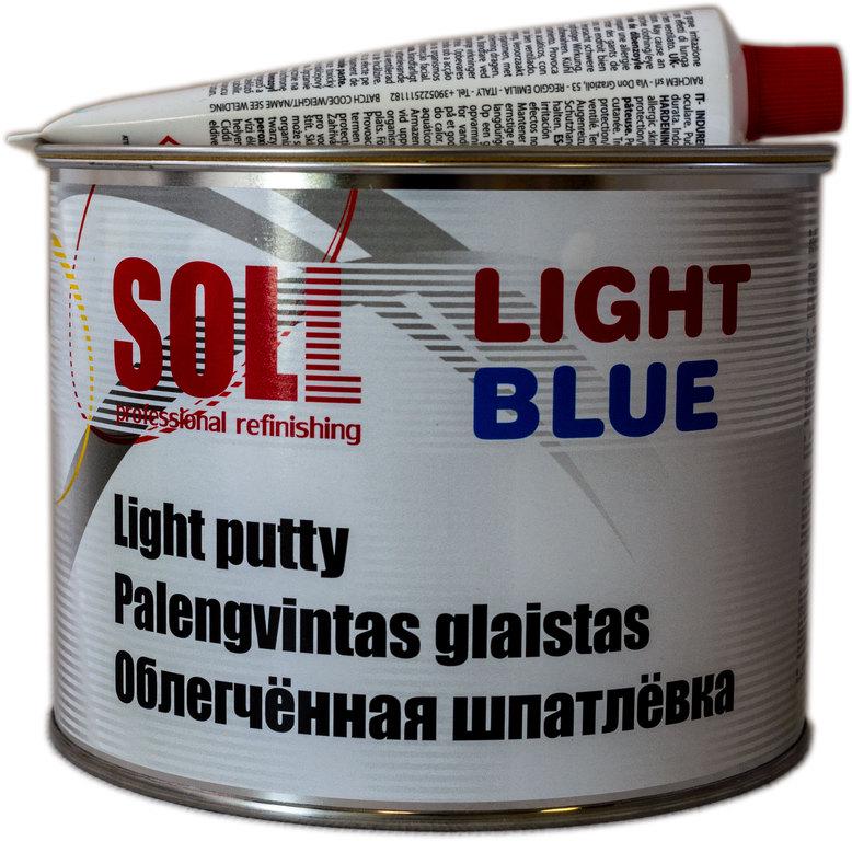 Шпаклевка универсальная 1.5 л SOLL Light Blue мягкая Синий (000032340)