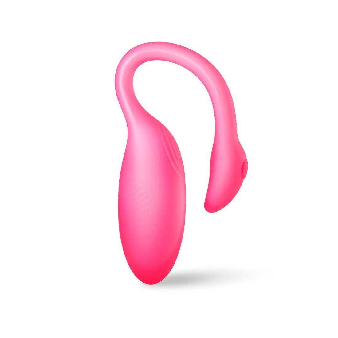 Смарт-віброяйце Magic Motion Flamingo Max Pink та тренажер Кегеля (SX2194)