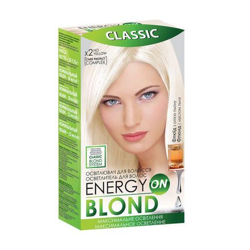 Освітлювач для волосся Energy Blond Classic з флюїдом (083084)