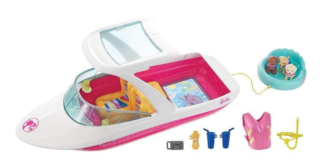 Игровой набор Катер для Barbie Barbie Dolphin Magic Ocean View Boat Playset (FBD82)