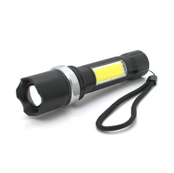 Фонарь ручной Lantern с microUSB M919 XPE+COB (3474)