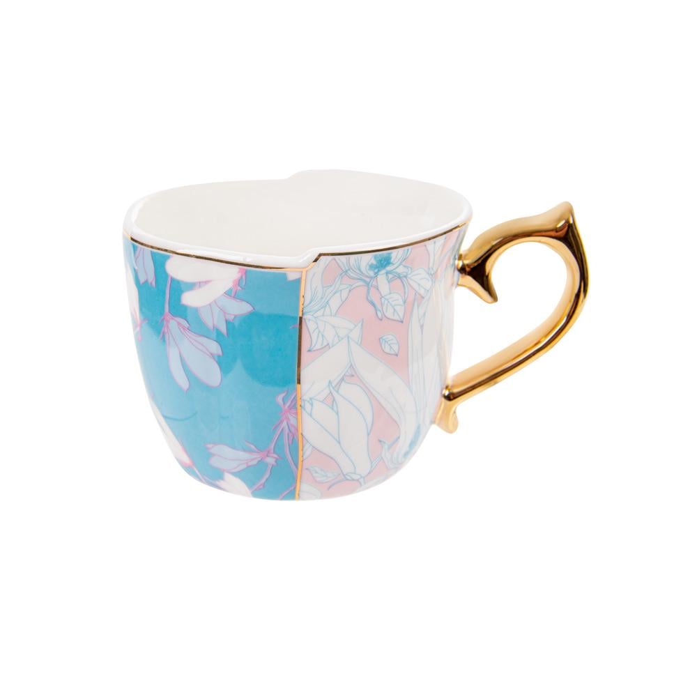 Чашка фарфоровая с блюдцем Lefard Нежность 270 мл (925-049) - фото 3 Чашка фарфоровая с блюдцем Lefard Нежность 270 мл (925-049) - фото 3