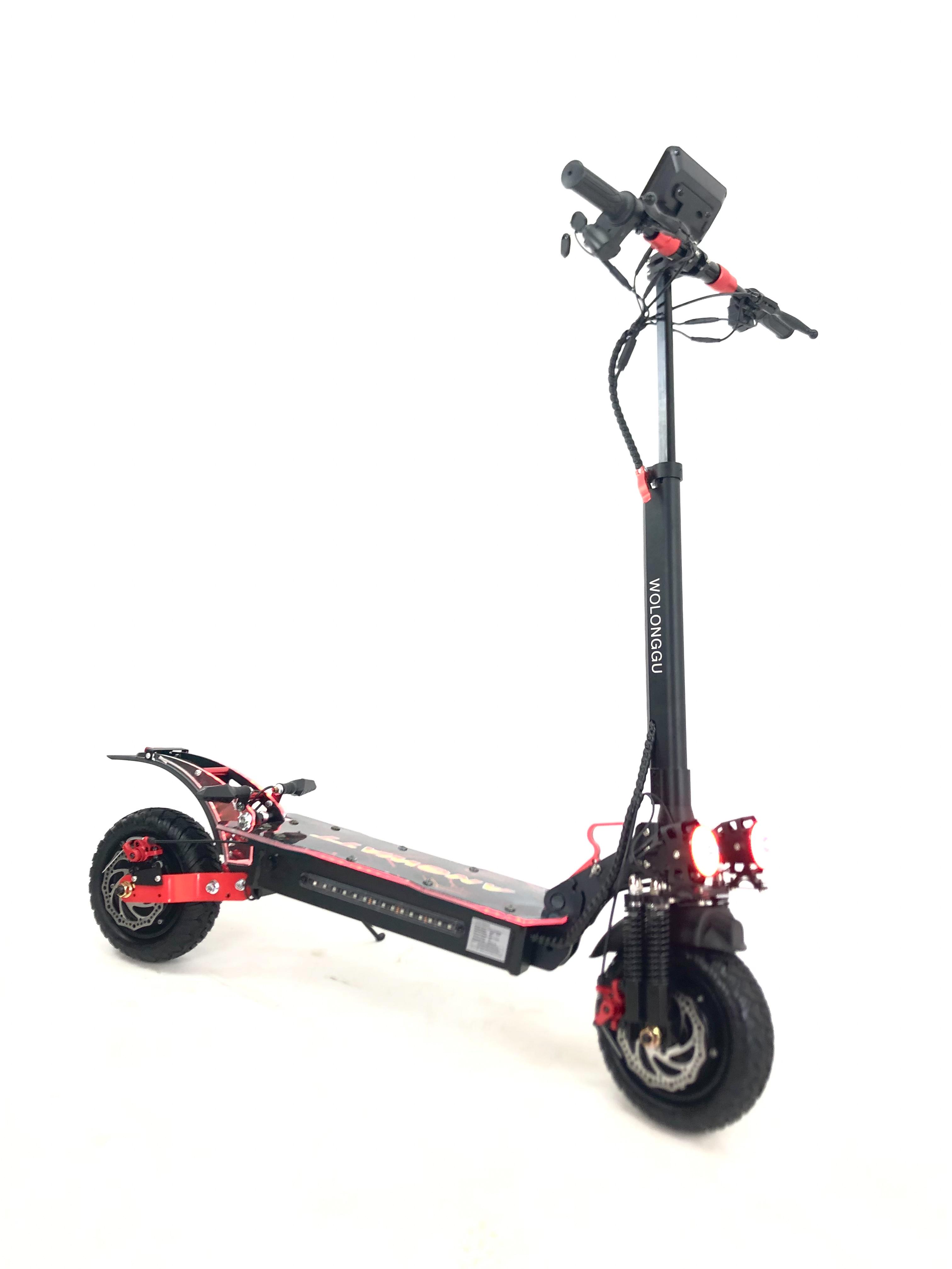 Электросамокат двухмоторный Angwatt 4000W 48V 24Ah