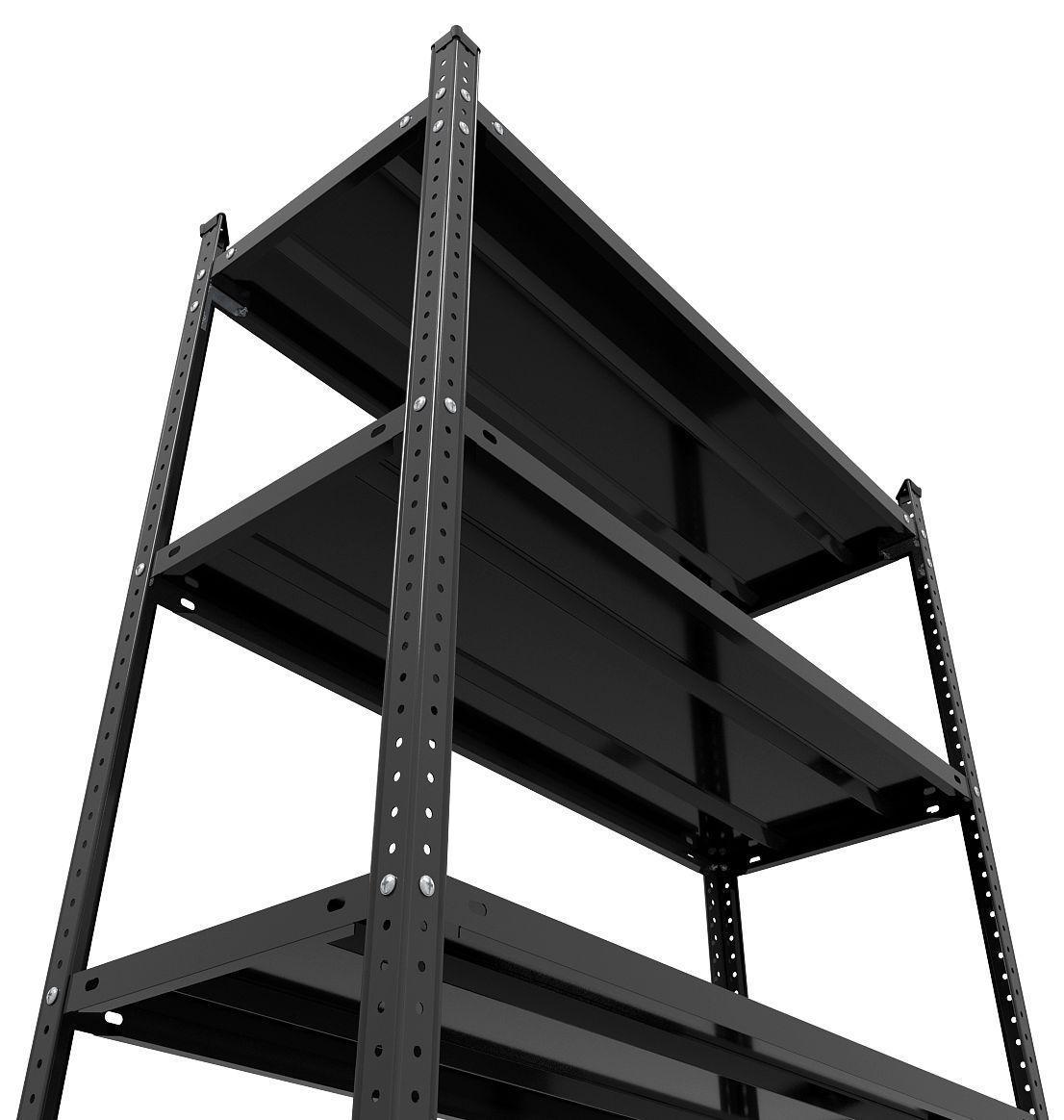 Стелаж Меткас Атлант КС 150 кг/полицю 5 полиць металевий 2000x1200x400 мм (2423198918) - фото 2 Стелаж Меткас Атлант КС 150 кг/полицю 5 полиць металевий 2000x1200x400 мм (2423198918) - фото 2