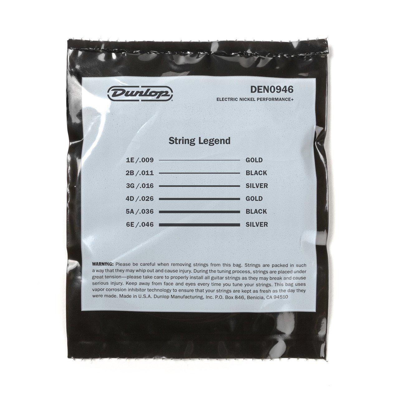 Струни для електрогітари Dunlop DEN0946 Nickel Wound (114555) - фото 3 Струни для електрогітари Dunlop DEN0946 Nickel Wound (114555) - фото 3