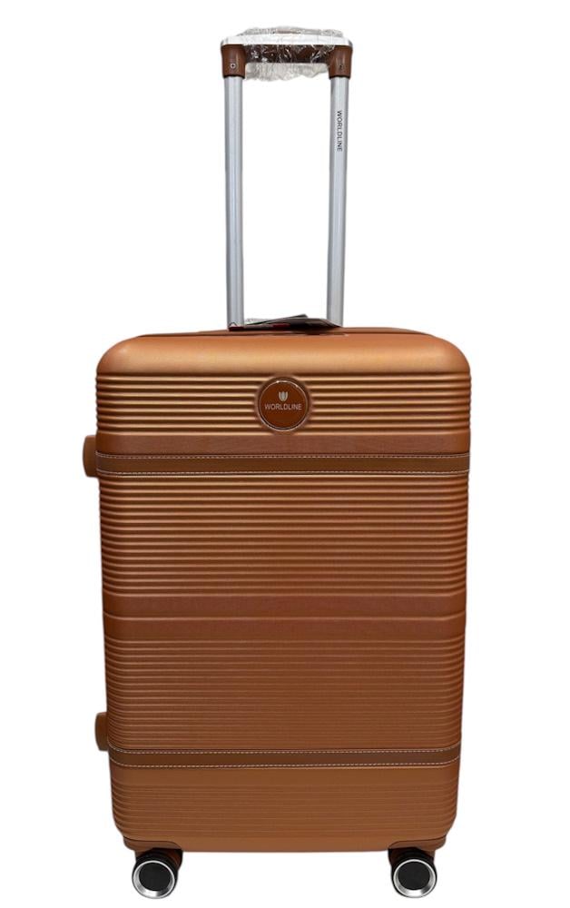 Валіза середня Worldline Airtex 629 ABS-пластик M Помаранчевий - фото 3 Валіза середня Worldline Airtex 629 ABS-пластик M Помаранчевий - фото 3