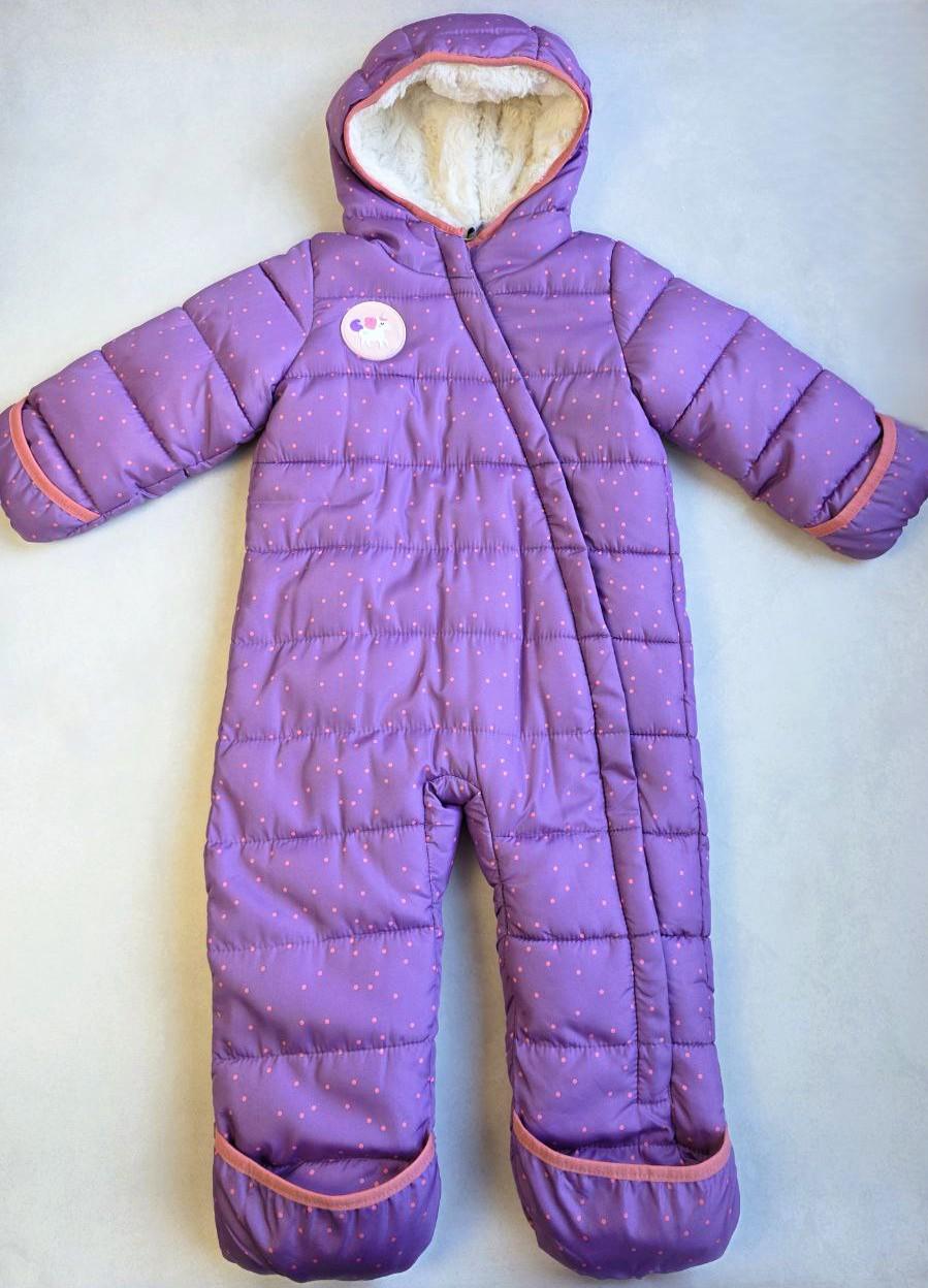 Комбінезон для дівчаток зимовий Lily&Dan на хутрі 98-104 см (480804) - фото 3 Комбінезон для дівчаток зимовий Lily&Dan на хутрі 98-104 см (480804) - фото 3