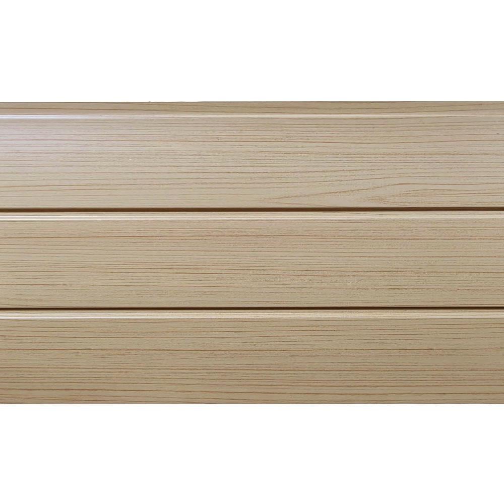 Фасадна панель з утеплювачем MF Panel BK-01-007 Дерево PUR Al-Zn Г2 2900х383х16 мм