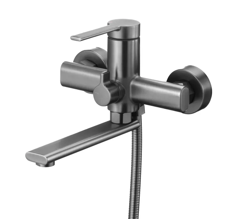 Змішувач для ванни MIXXUS Lord 009 Euro Graphite (MI7140)
