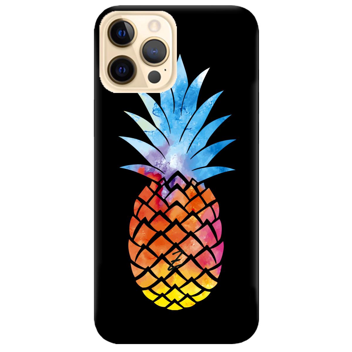 Силиконовый чехол Zorrov для Apple iPhone 12 Pro Max - Ananas (14060040089088103) - фото 1