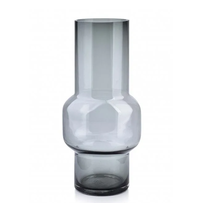 Ваза стеклянная Flora Serenite 30 см (35215)