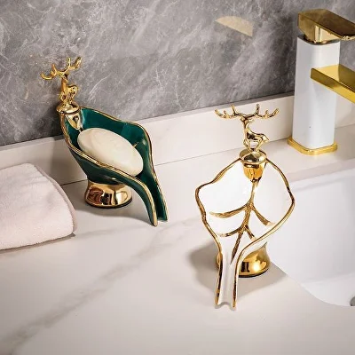 Мыльница керамическая Q00369 - фото 4 Мыльница керамическая Q00369 - фото 4