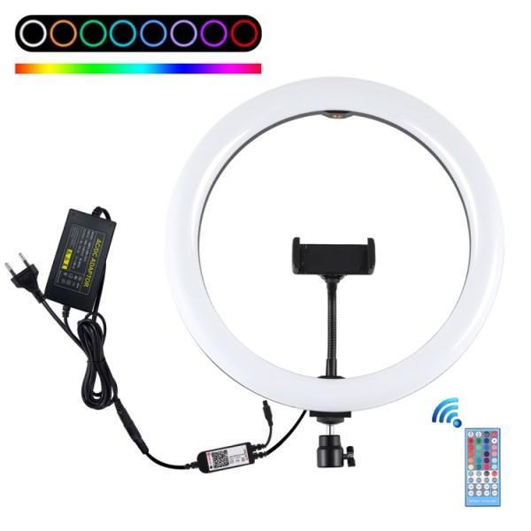 Кольцевая лампа Puluz PU411T RGB со штативом 210 см 30 см (1864820532) - фото 2