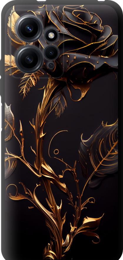 Чехол на Xiaomi Redmi Note 12 4G Роза 3 (5552b-3021-42517)