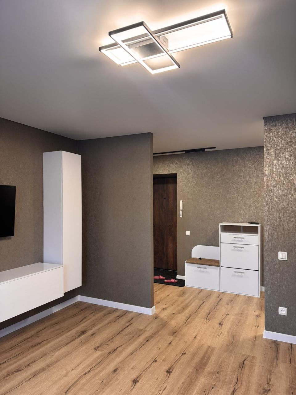 Шпалери вінілові Marburg 10,05x1,06 м Кавово-золотистий (31357) - фото 10