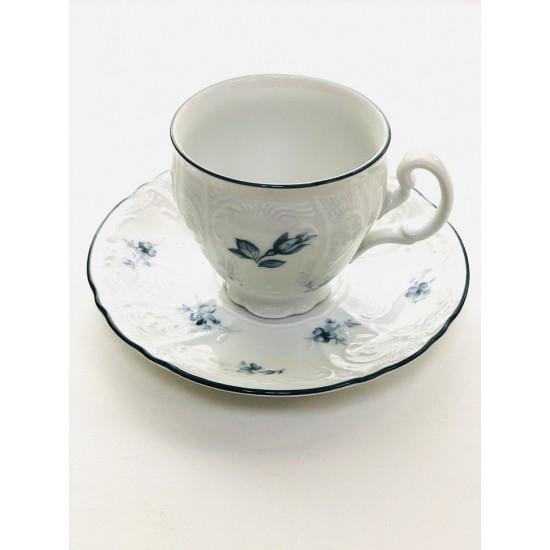 Чашка з блюдцем Thun Bernadotte Блакитні троянди 170 мл (00000005123) Чашка з блюдцем Thun Bernadotte Блакитні троянди 170 мл (00000005123)