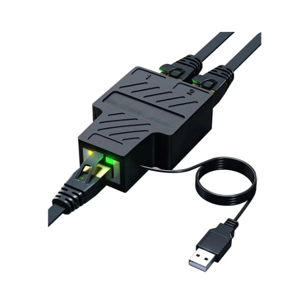 Коммутатор сетевой на 2 порта RJ45-10/100 Мбит/с