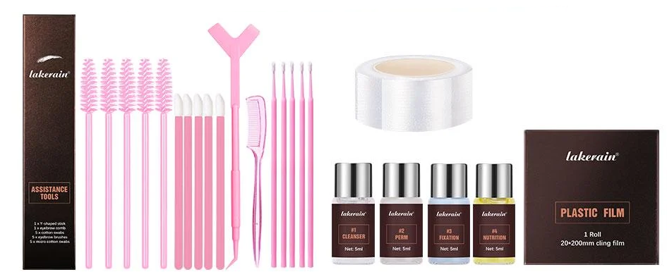 Набор для ламинирования бровей питательным кремом Brow Lamination Kit (00009)