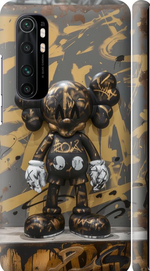 Чехол на Xiaomi Mi Note 10 Lite Bronze kaws (6097m-1937-42517)