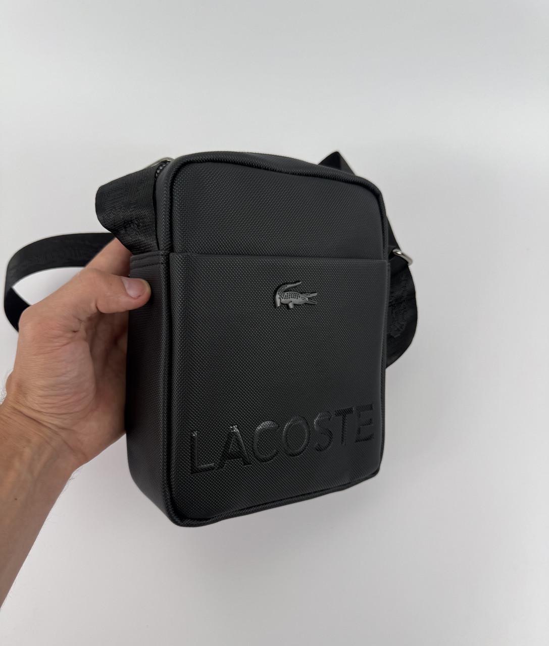 Барсетка через плечо Lacoste Черный - фото 3 Барсетка через плечо Lacoste Черный - фото 3